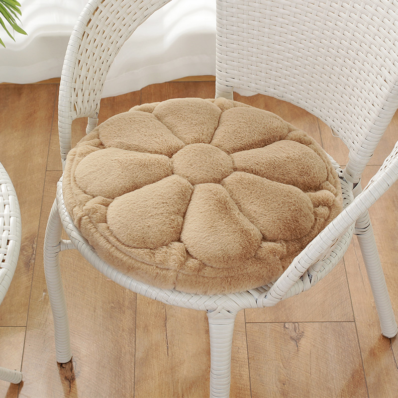 细腻兔毛绒 保暖舒适 加厚内芯 久坐不累