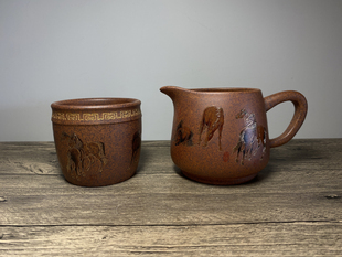 套杯 宜兴紫砂茶具 八骏马 公道杯  主人杯 超级组合 特价热卖