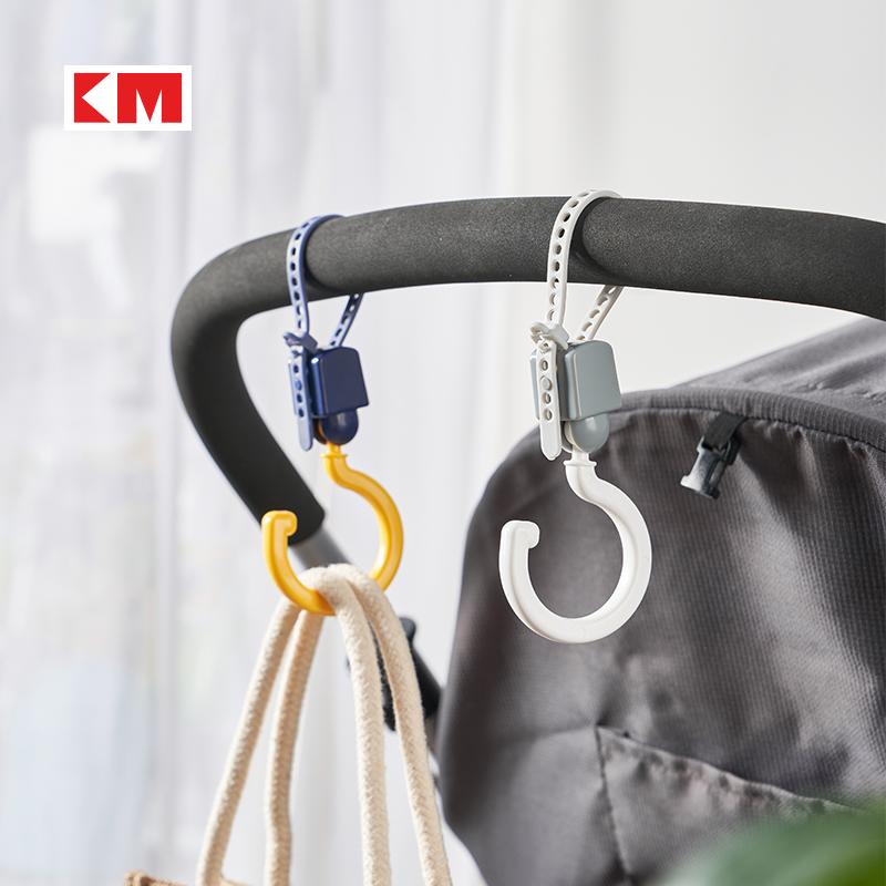 日式可调节360度婴儿推车挂钩