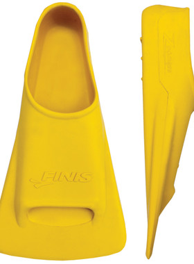 FINIS菲尼斯ZOOMERS GOLD黄金短尾训练脚蹼 成人男女游泳训练脚蹼