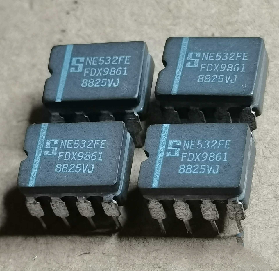 美国产大S宽体陶封NE532FE  NE5532AFE SE5532AFE双运放 拆机原字