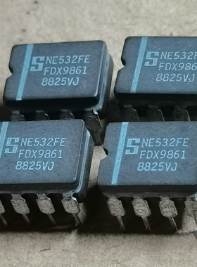 美国产大S宽体陶封NE532FE  NE5532AFE SE5532AFE双运放 拆机原字