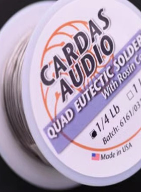 美国 CARDAS 卡达斯 含银4% 0.8mm 含银 焊锡 5米价 薄利多销促销