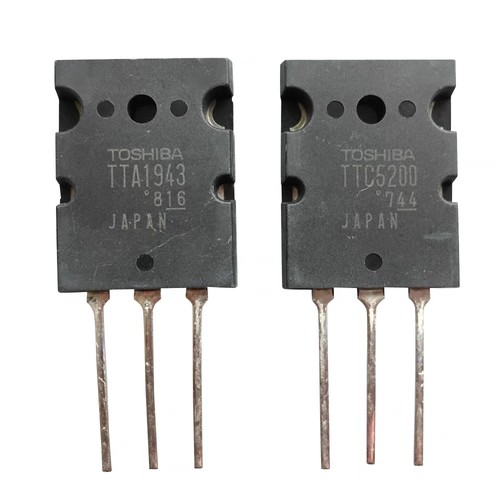 日本东芝TTA1943TTC5200原装全新发烧音频大功率对管150W音响对管