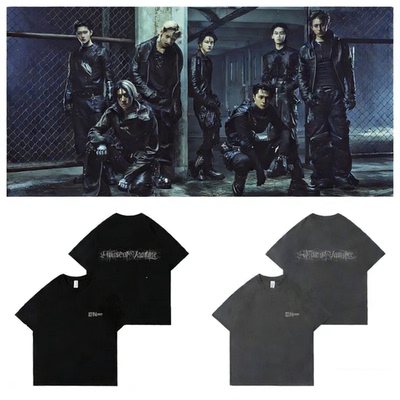 吸血鬼之家周边同款印花短袖