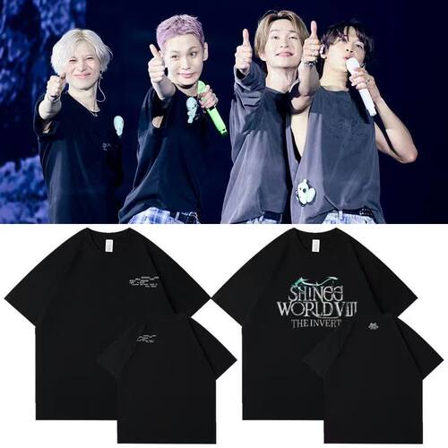 SHINee演唱会周边同款短袖