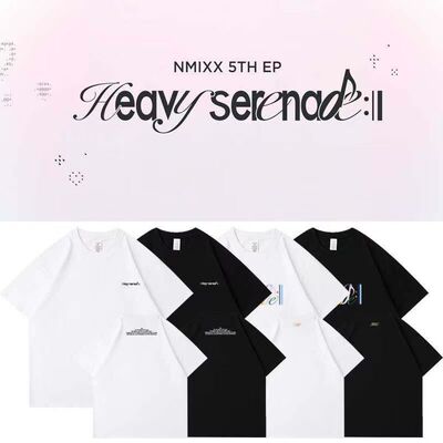 NMIXX专辑快闪周边衣服同款短袖