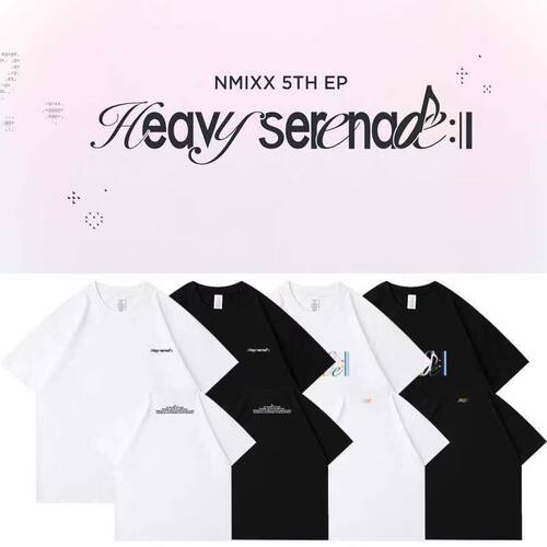 NMIXX专辑快闪周边衣服同款短袖