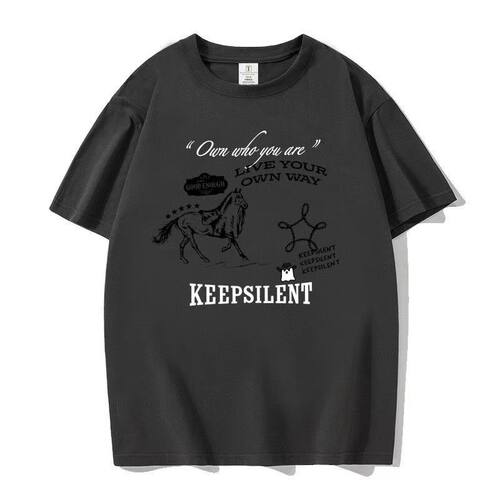邝玲玲keepsilent陈美玲同款短袖