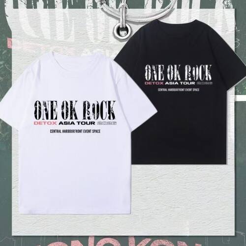 ONEOKROCK摇滚乐队演唱会周边T恤