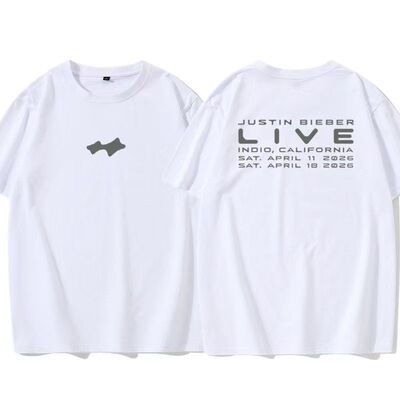 贾斯汀比伯swag专辑同款周边短袖