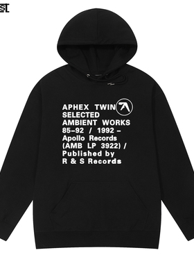 APHEX  TWIN理查德大卫詹姆斯电子音乐1992复古怀旧男女连帽卫衣
