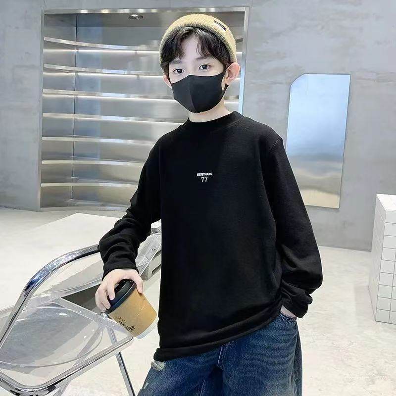 秋冬装新款加绒德绒男童长袖上衣潮中大童半高领保暖内搭打底衫男,童装/婴儿装/亲子装,保暖上装,淘宝优惠券,粉丝福利购,淘宝优惠卷