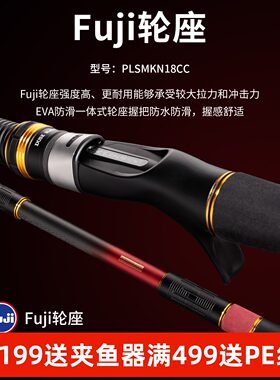 伊酷达暮刃手持船架两用竿海钓带鱼竿黑黄鲈鱼电动轮竿近海船钓竿