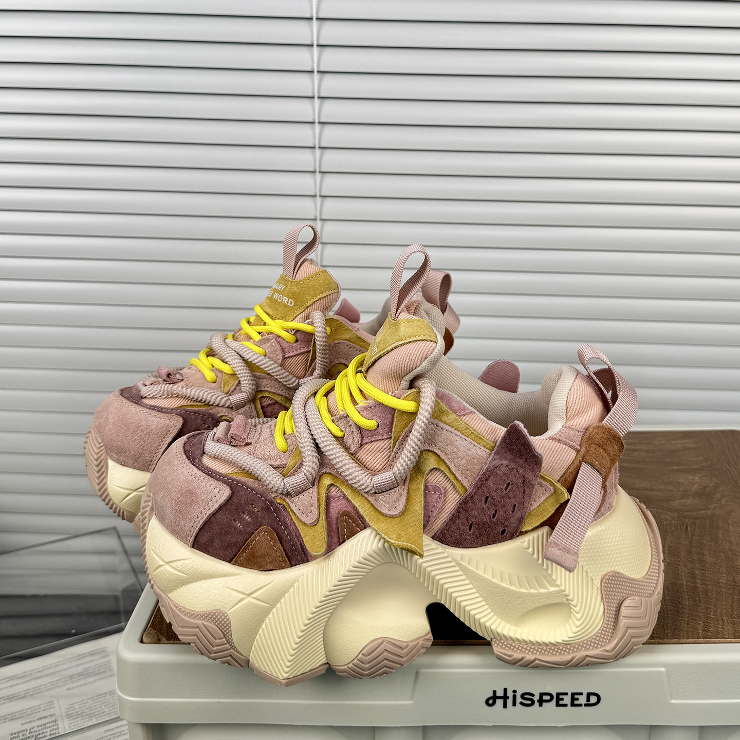 欧货厚底爆款拼色老爹鞋女2026春季新款休闲松糕鞋小个子运动女鞋,女鞋,时尚休闲鞋,淘宝优惠券,粉丝福利购,淘宝优惠卷