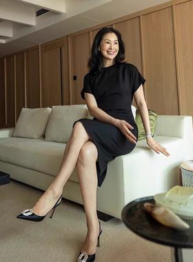 Traditional Chinese修身开衩新中式旗袍连衣裙轻礼服裙子