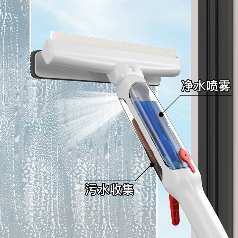 擦窗神器家用手持刮水器搽玻璃高层窗外刮擦一体纱窗清洗保洁工具