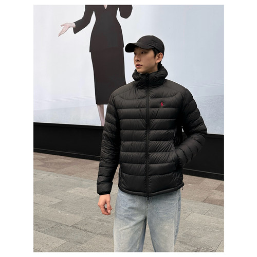 ZICHENG 25ss轻量化零压特氟龙三防面料户外排骨小马羽绒服连帽