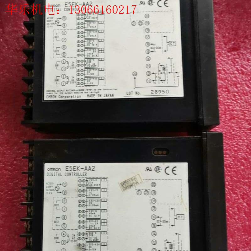 欧姆龙温控器E5EK-AA2二手拆机成色如图现货(请询价)