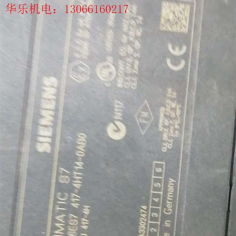 417-4HT14西门子CPU模块破损功能完好适合装机用得(请询价)