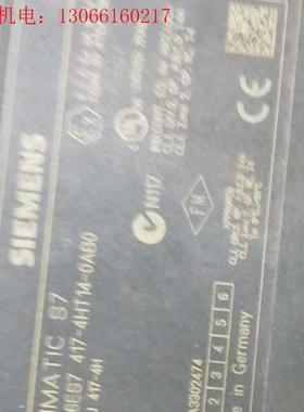 417-4HT14西门子CPU模块破损功能完好适合装机用得(请询价)