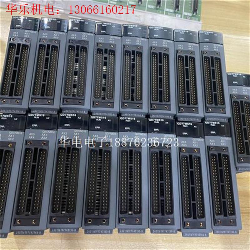 三菱QD77MS16,二手成色9.9新,年份2022特价销售(请询价)