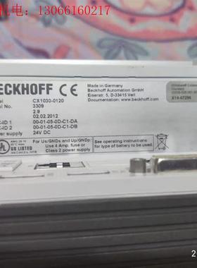 倍福CX1030-0120CPUPLC模块,包含以下:(请询价)