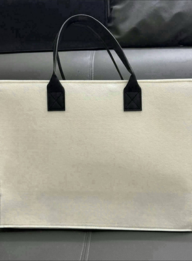 演唱会藏支架托特包有暗格可藏灯牌应援物毛毡手提包加透明保护袋