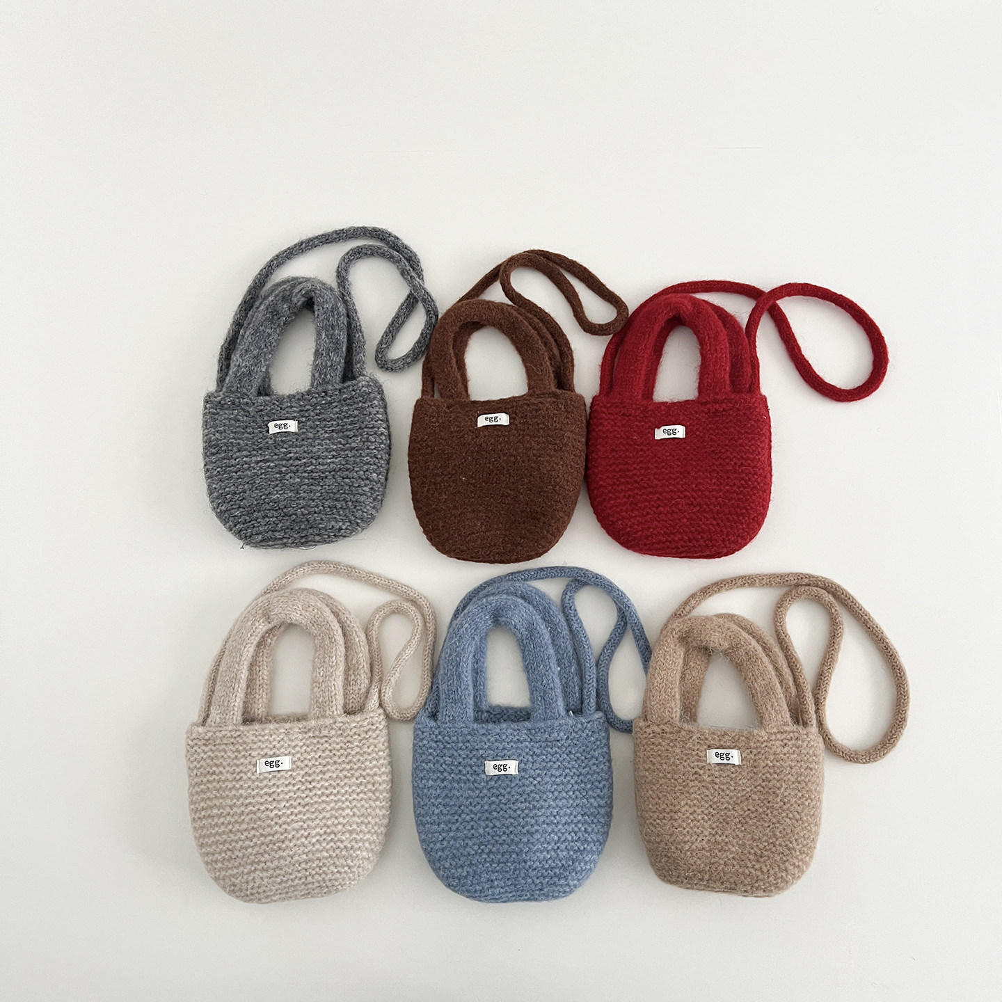 儿童韩国博主同款手工针织包秋冬鸡蛋菜篮子包斜挎单肩手拎包百搭,童装/婴儿装/亲子装,包包,淘宝优惠券,粉丝福利购,淘宝优惠卷