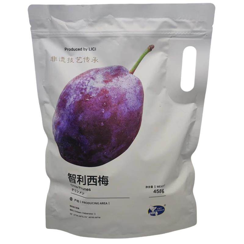 *莱西LICI智利西梅458g袋装凉果干脯解馋蜜饯小吃办公室休闲零食/