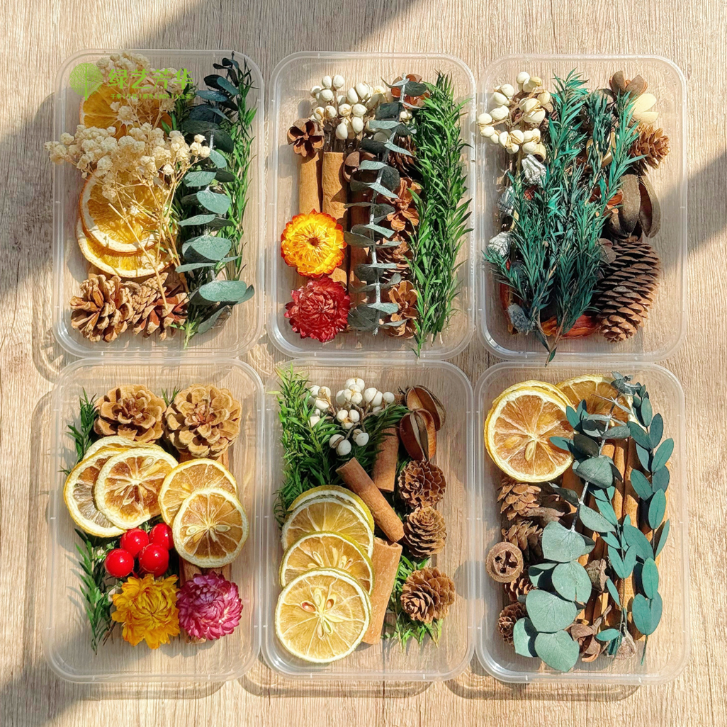 手工diy材料包混装还猜天然植物干花幼儿园森系环创装饰圣诞松果,家居饰品,干花/花瓣/干花包/干树枝,淘宝优惠券,粉丝福利购,淘宝优惠卷