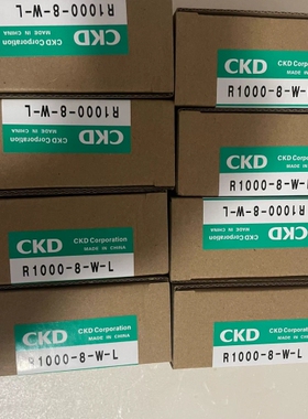 寻《《R1000-8-W-L，CKD减压阀，