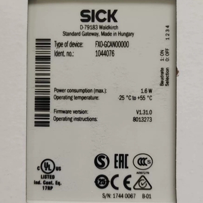 寻《《FX0-GCAN00000 V1.31.0 SICK德国西克