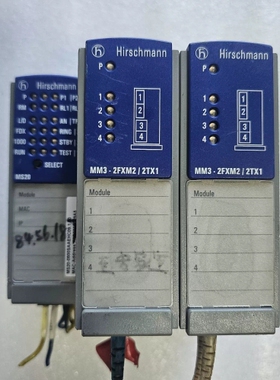 寻《《赫斯曼工业交换机模块 MS20 (一个) MM3-2FXM2