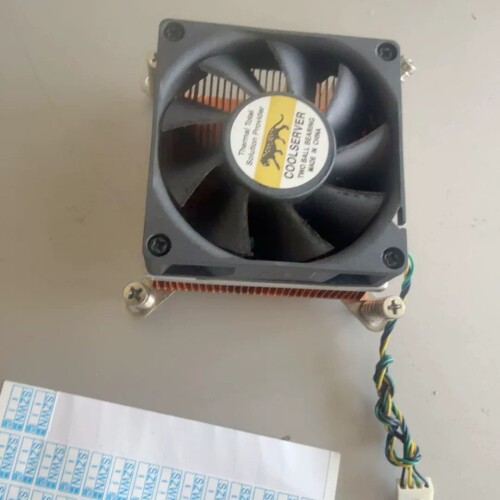 寻《《COOLSERVER金钱豹CPU散热器，纯铜底座，双滚珠轴承
