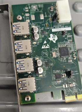 寻《《美国TI，德州仪器，TUSB7340，PCIe转4口USB3