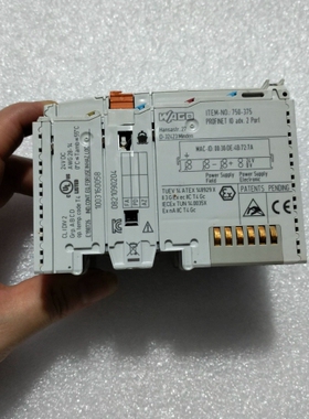 寻《《WAGO万可PROFNET IO模块，型号750-375，拆