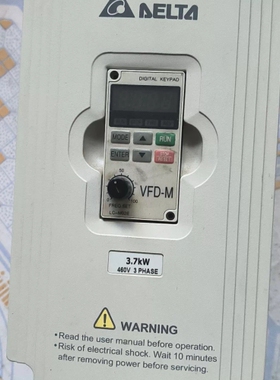 寻《《台达变频器VFD037M43A 3.7KW 380V 三相