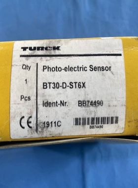 寻《《图尔克TURCK光电传感器BT30-D-ST6X