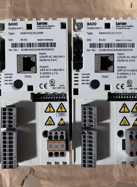 寻《《Lenze伦茨变频器 E84AVSCE2512SX0 规格2