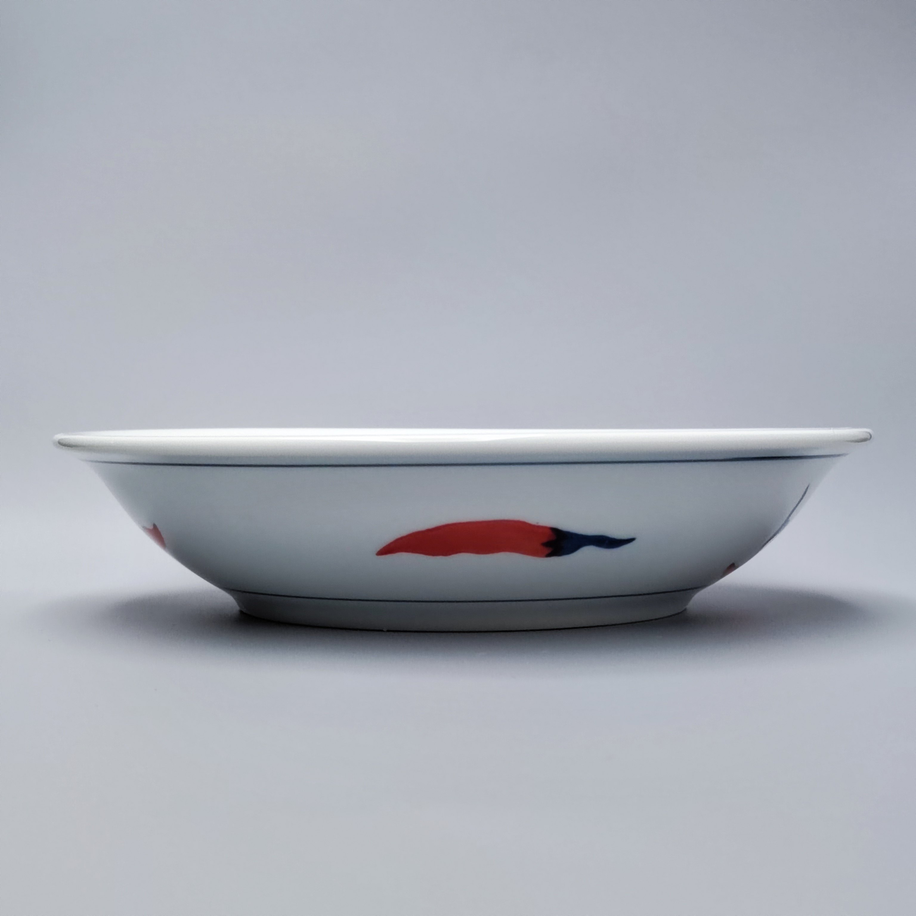 复古陶瓷圆盘家用餐盘花鸟图案蓝边江西小炒碗盘餐具湘菜餐馆盘子,餐饮具,盘,淘宝优惠券,粉丝福利购,淘宝优惠卷