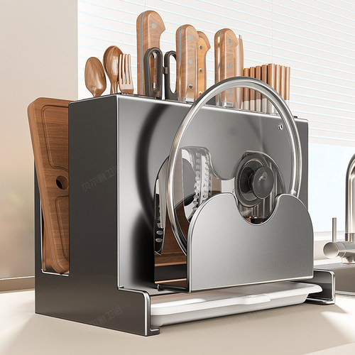不锈钢刀架置物架筷子笼收纳架