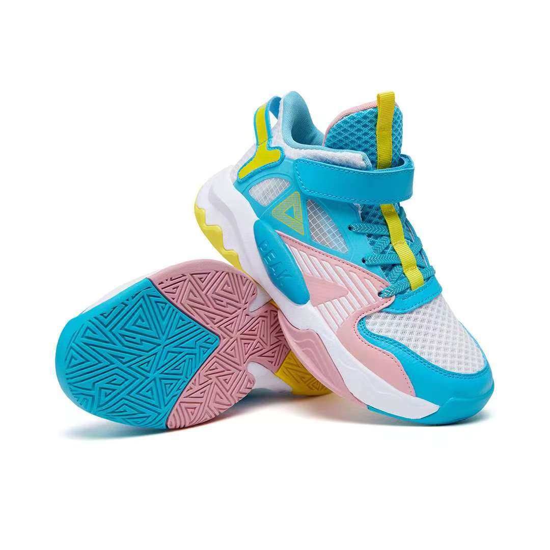 PEAK匹克儿童正品篮球鞋男女童防滑耐磨中小学生运动鞋中大童鞋