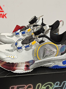 PEAK/匹克态极儿童跑步鞋旋转纽扣防滑运动鞋舒适学生中大童跑鞋