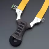 Точная профессиональная дорожная олимпийская рогатка из нержавеющей стали с лазером с плоскими резинками