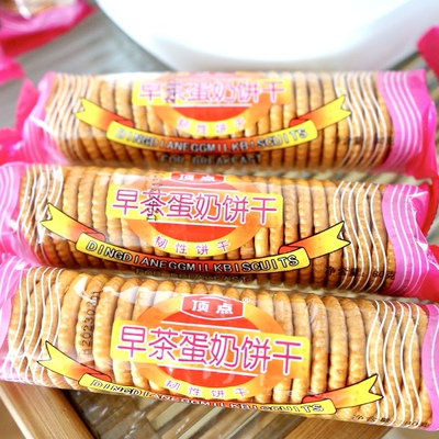 顶点老味道早茶蛋奶饼干小孩孕妇休闲零食童年零食
