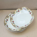 组合4个装 盘子菜盘家用创意个性 船型盘汤盘深盘北欧餐具套装