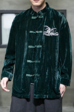 2024秋冬风男装刺绣唐装汉服刺绣长袖衬衫大码C229/Y749/P70，男装衬衫，电商C229-1