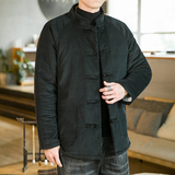2022风唐装汉服灯芯绒复古棉袄棉衣棉服大码C229/MY461/P145，男装棉衣，电商C229-1