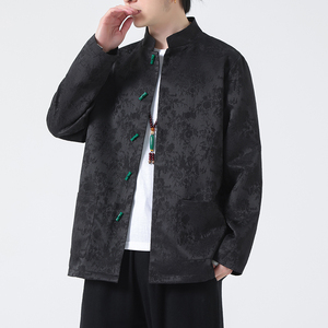 2024春夏风男装提花中式唐装汉服夹克外套C229-Y1014-P105图片